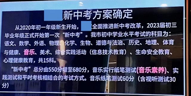 “新中考”改革来了!一些地方中考科目多达15科,该如何面对?