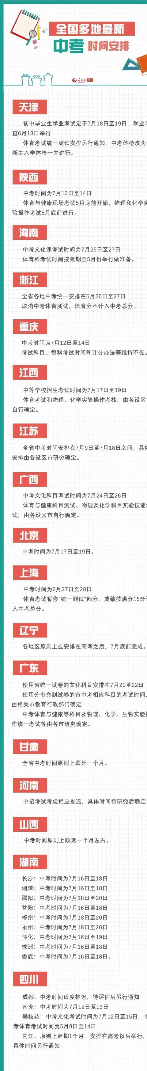 17省公布中考时间，中考到最后，拼的不是实力，是这些！