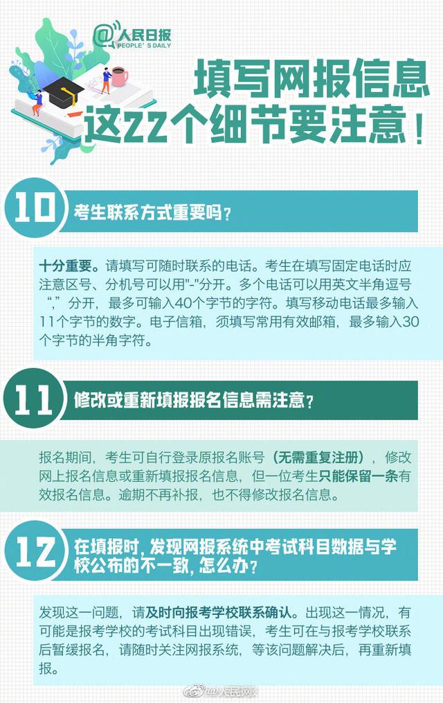 2021考研报名今日启动,这些细节请注意