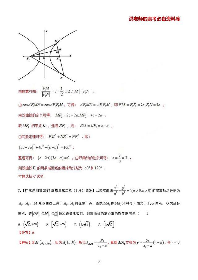 高考数学常考压轴题型吃透大全：非常经典的20种压轴难题精讲精解