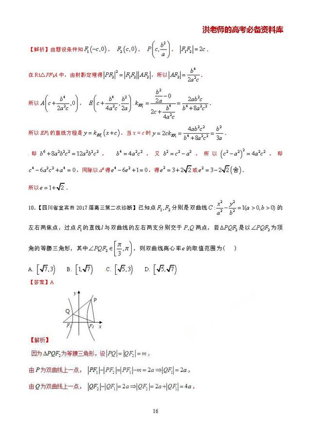 高考数学常考压轴题型吃透大全：非常经典的20种压轴难题精讲精解