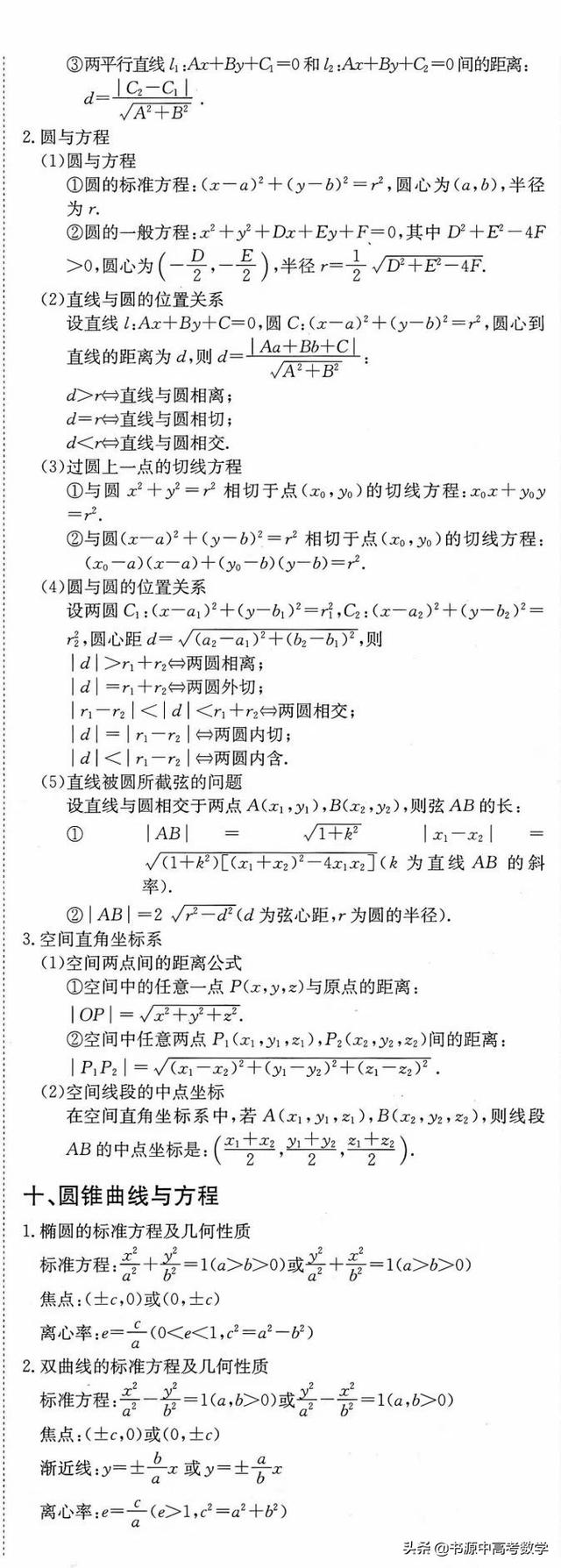 2021年高考数学知识点最全面的总结，值得收藏