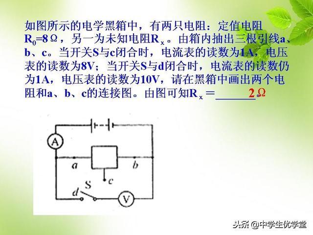 2019年中考物理电学专题辅导精品课件