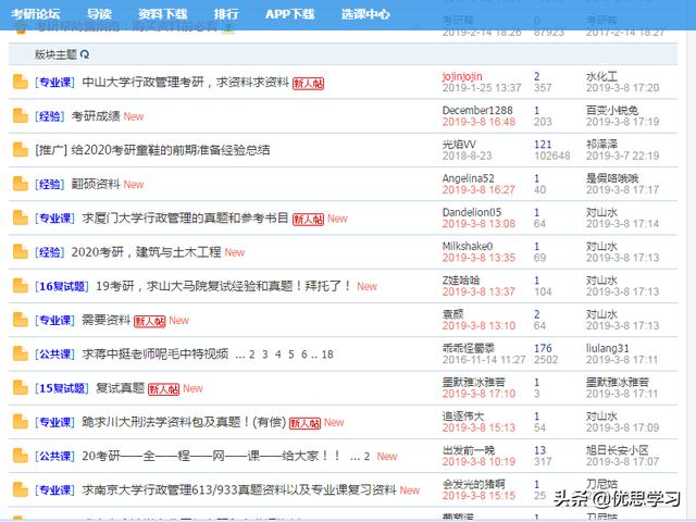 关于考研的各种问题这里都有,如果这些平台都不知道,怎么考研?