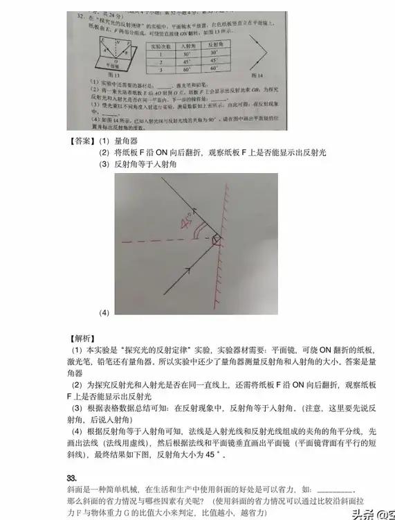 2020中考初三同学和家长估分了：中考各科试卷及答案