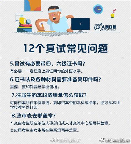 考研的同学看过来!实用复试、面试攻略,转给TA