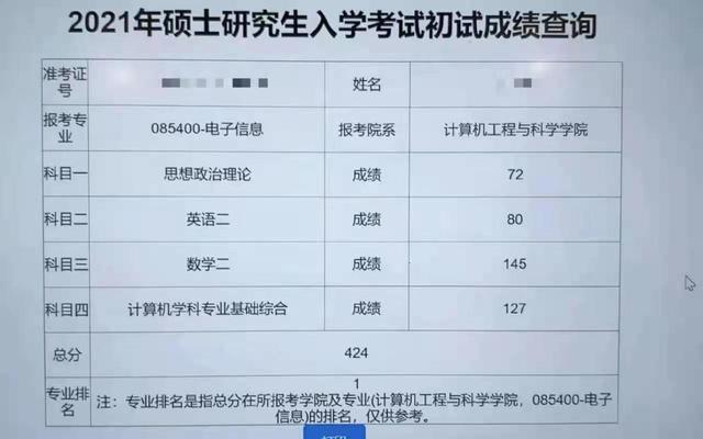 21年考研初试成绩公布,有人已查到分!满屏400+又要来了?