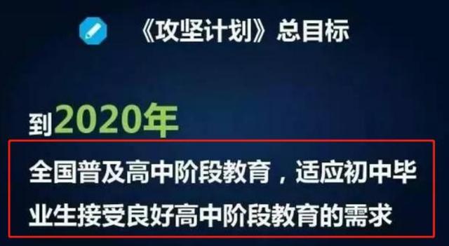 中考率低于50%，一半人上不了普高？“560分”是一道分水岭