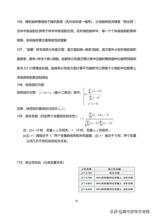 2020年高考数学知识点大全(理138个/文120个), 逆袭孩子请进!