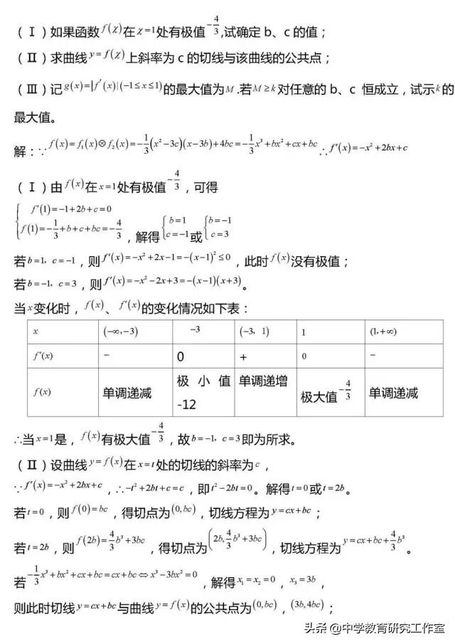20类高考数学常考压轴题题型汇总及详细解析！没事的时候看一看！