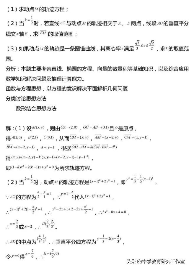 20类高考数学常考压轴题题型汇总及详细解析！没事的时候看一看！
