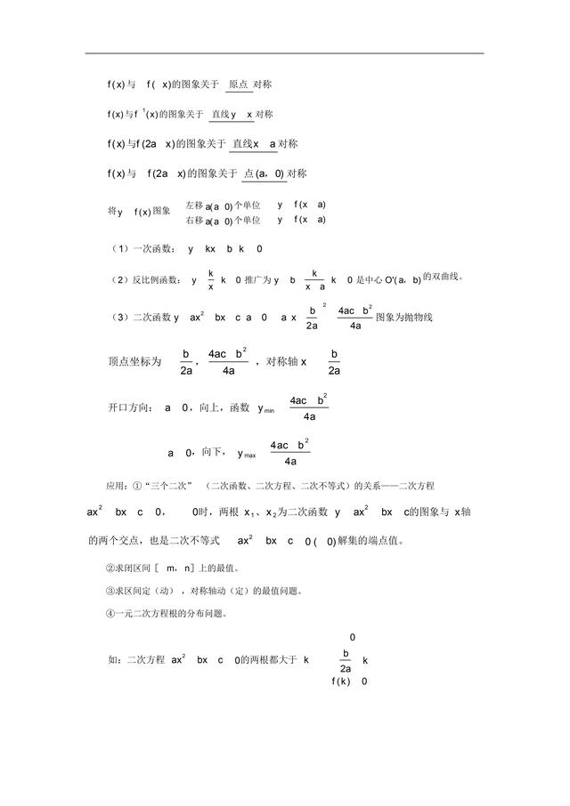 2021年高考数学知识点总结，加冲刺提分技巧，给你洪荒之力