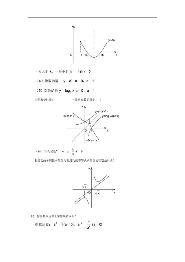 2021年高考数学知识点总结，加冲刺提分技巧，给你洪荒之力