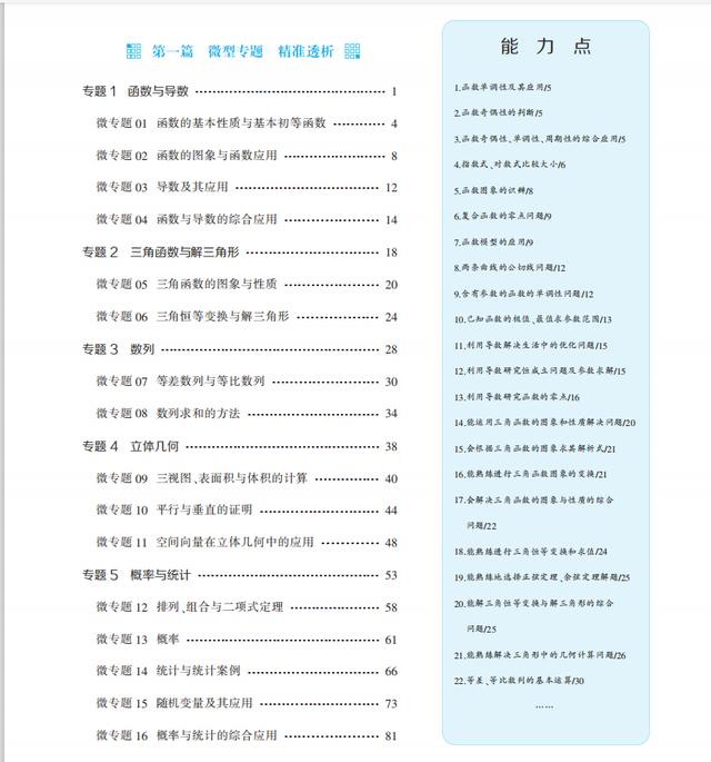 2021高考数学热点考点难点重点四点全面渗透（详细试题解析）