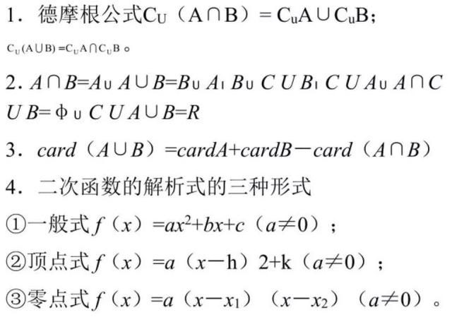 「206026」高考数学常考的100个知识点