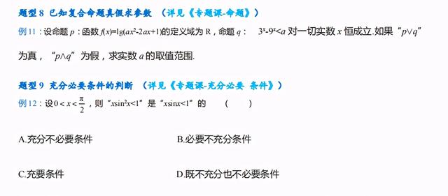 2021高考数学必考题型总结,475道母题,再笨也能逆袭
