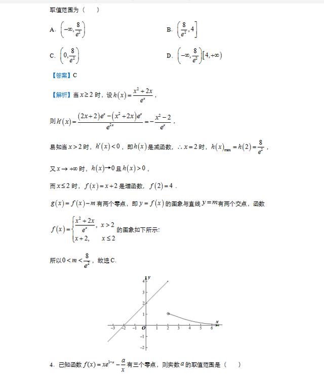 北大学姐原创:2021高考数学复习重点知识点专练(详细解析)