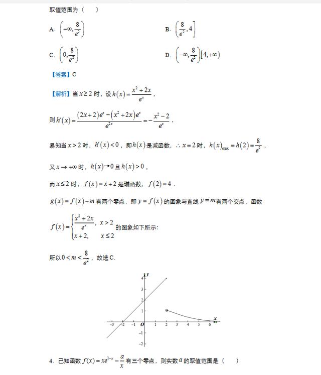 北大学姐原创：2021高考数学复习重点知识点专练（详细解析）