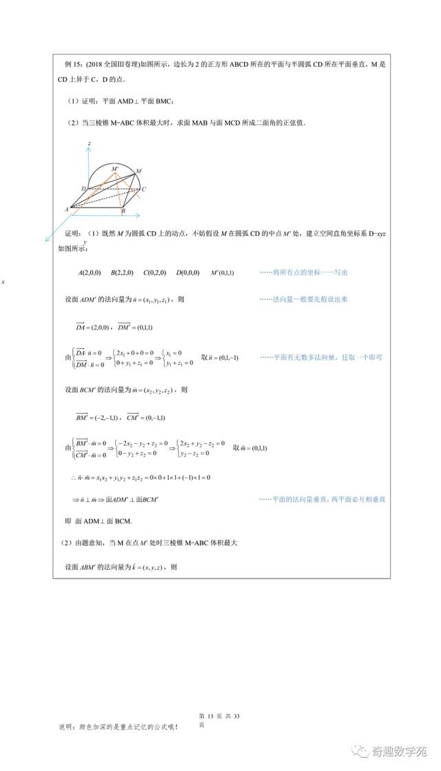 2020高考数学各题型答题模板！仓里有粮，心中不慌