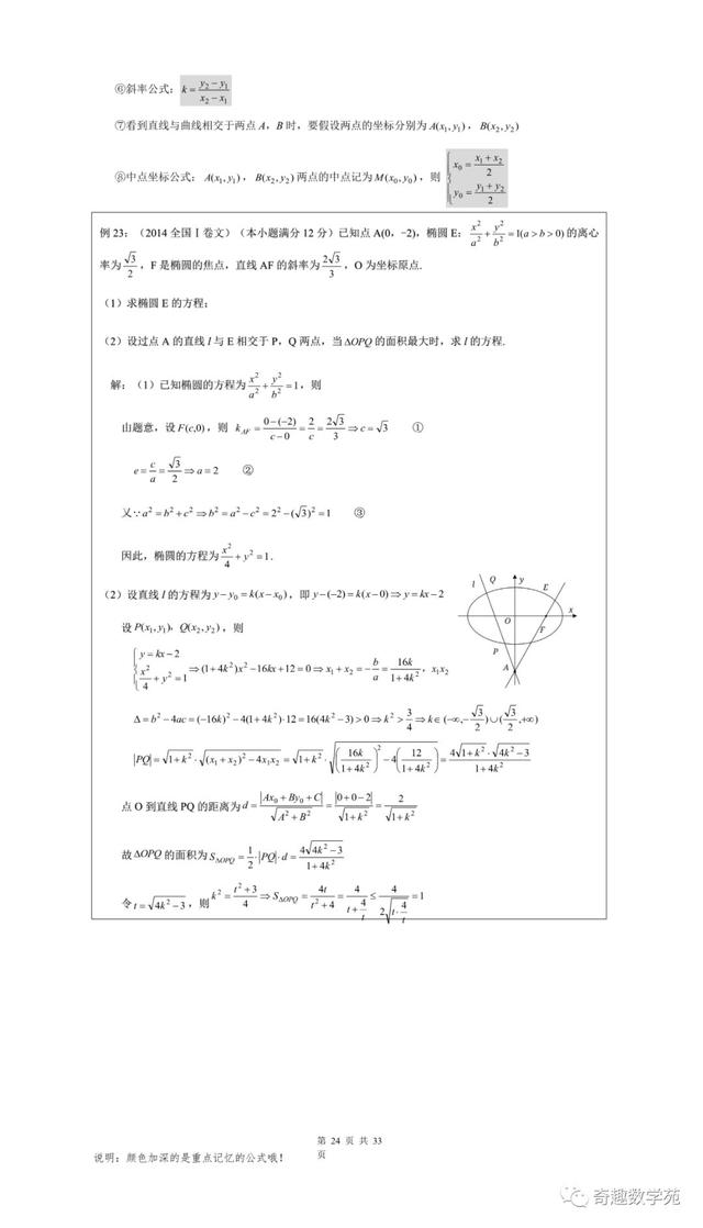 2020高考数学各题型答题模板！仓里有粮，心中不慌