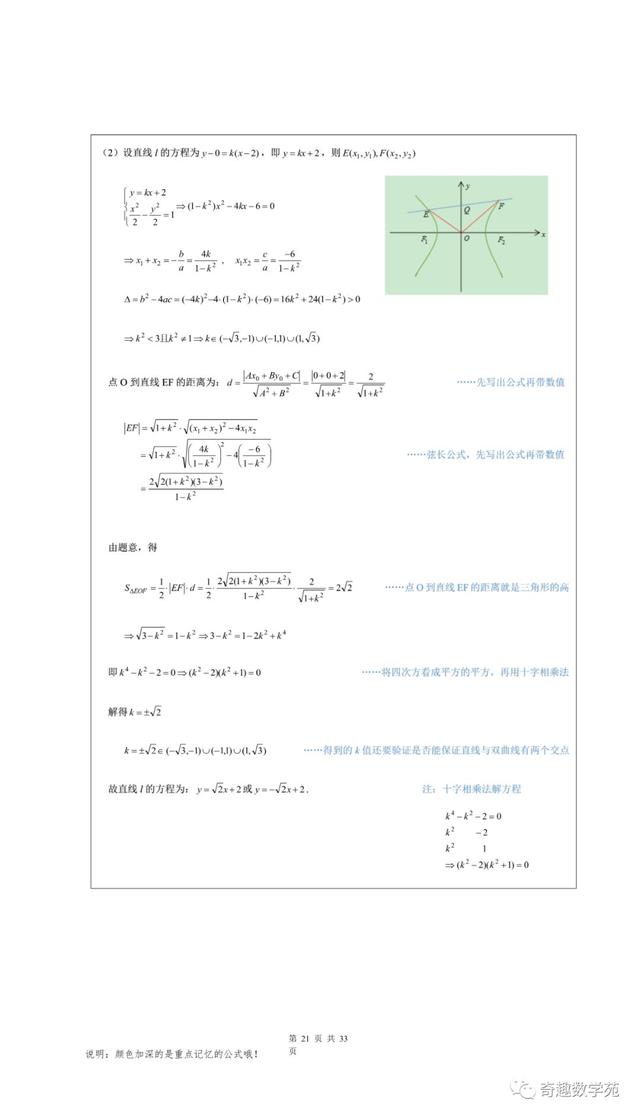 2020高考数学各题型答题模板！仓里有粮，心中不慌