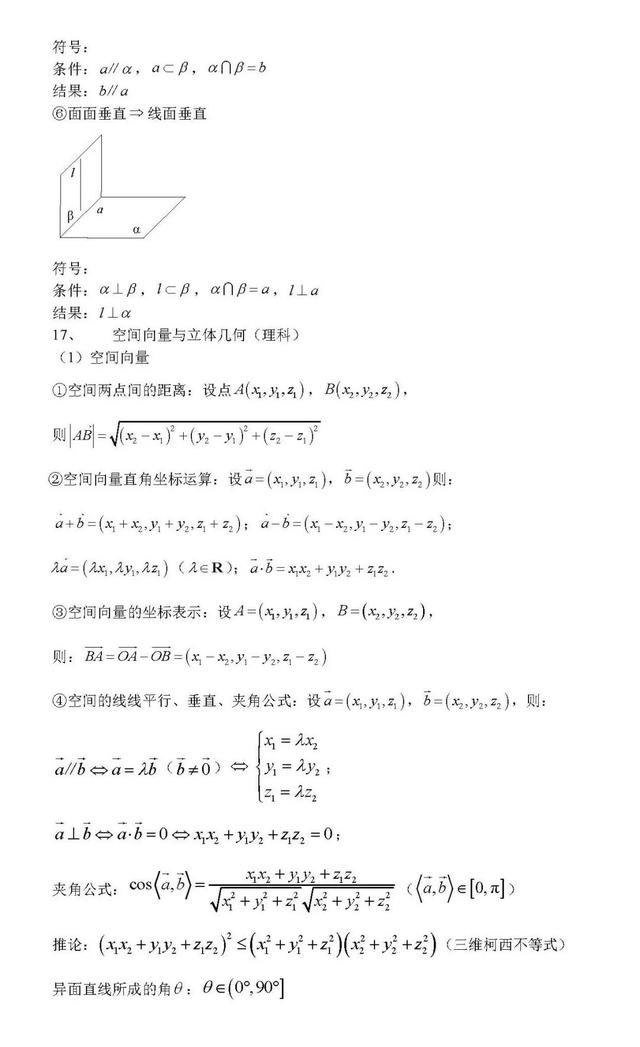 2021高考数学最重要的100个核心考点大汇总（超级详细）