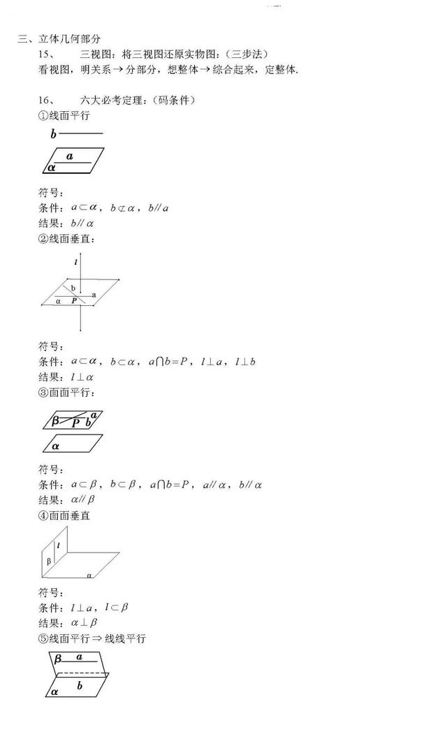 2021高考数学最重要的100个核心考点大汇总（超级详细）