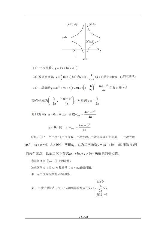 2021 高考，数学核心知识点总结，内含解析和易错点