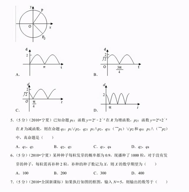 673页!「高考真题」近十年全国卷理科数学真题(含解析)