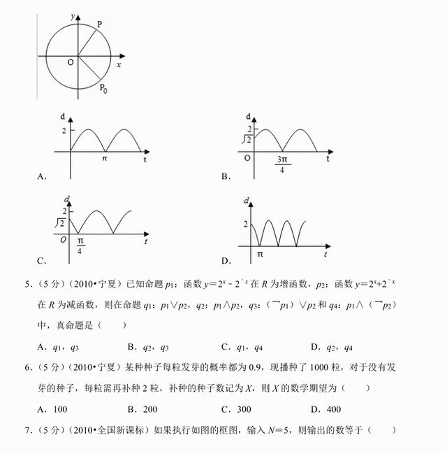 673页！「高考真题」近十年全国卷理科数学真题（含解析）