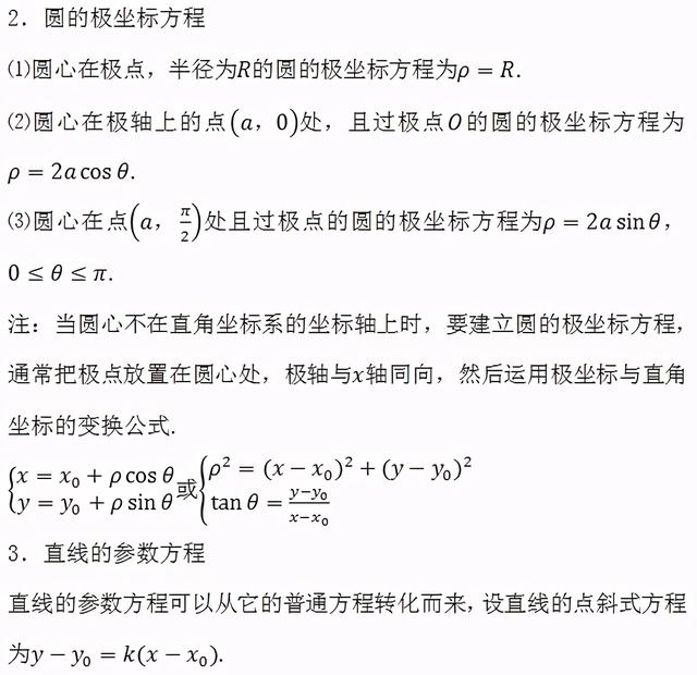 2021高考一轮复习知识点：高考数学必考点及重难点