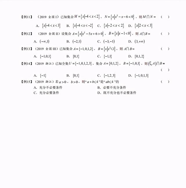 2021高考数学知识清单+3年真题汇编+命题规律分析（详解）