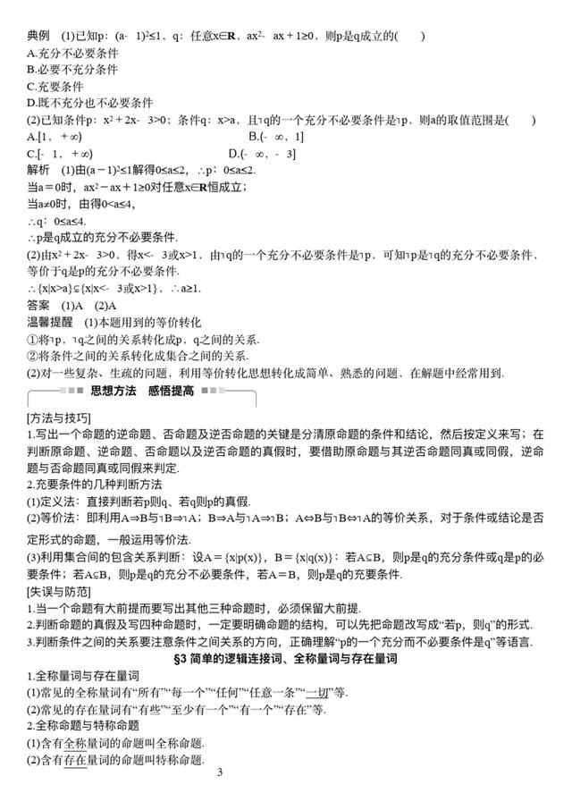 2021届高考数学总复习,成绩不下120分的复习资料,超实用
